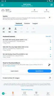 Yahoo Fantasy Sports скриншот 15
