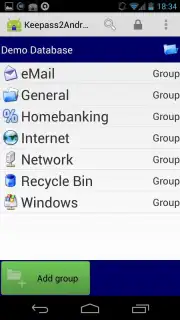 Keepass2Android Offline скриншот 2
