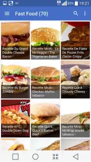 Recettes Sandwichs скриншот 3