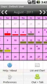 My Days - Period & Ovulation скриншот 3