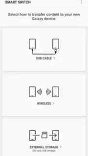 Samsung Smart Switch Mobile скриншот 1