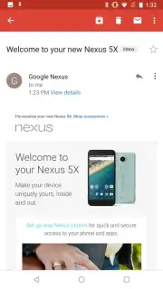 Gmail GO скриншот 3