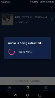 Audio Extractor скриншот 3