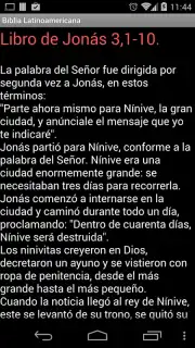 Biblia Latinoamericana Spanish скриншот 1