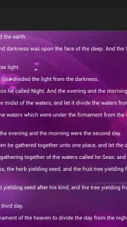 Holy Bible King James Version скриншот 12
