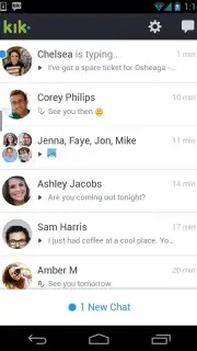Kik Messenger скриншот 2