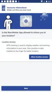 WarnWetter скриншот 3