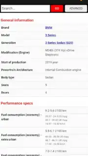Car Tech Data скриншот 2