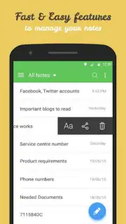 Secure Notes скриншот 8