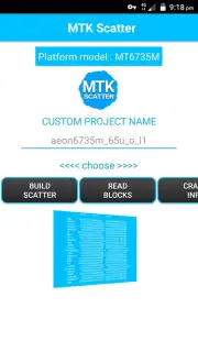 MTK Scatter Creator скриншот 2