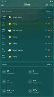 Clima – Weather Forecast скриншот 7