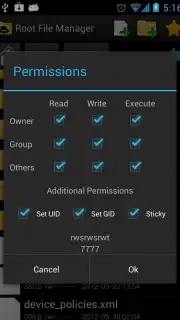 Root File Manager скриншот 3