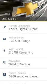 myChevrolet скриншот 5