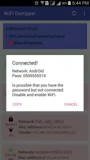 WiFi Dumpper ( WPS Connect )‏ скриншот 3