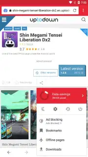 Opera Mini beta скриншот 4