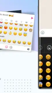 Urdu English Keyboard Emoji скриншот 5