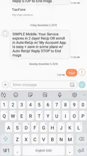 Samsung Messages скриншот 4