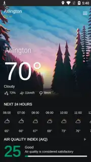 Weather Live скриншот 1
