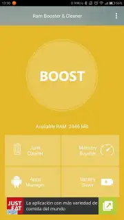 Ram Booster & Cleaner скриншот 1