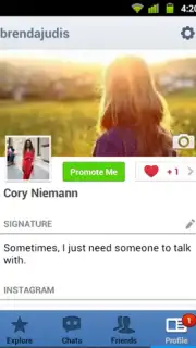 InstaMessage - Instagram Chat скриншот 4