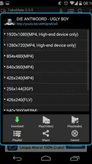 TubeMate YouTube Downloader скриншот 8