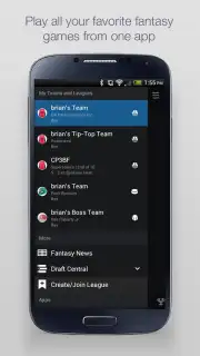 Yahoo Fantasy Sports скриншот 8