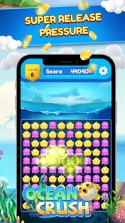 Ocean Crush-Matching Games скриншот 2