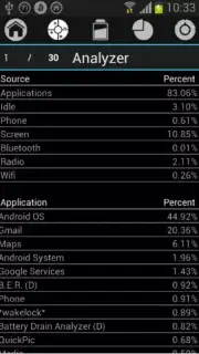 Battery Drain Analyzer скриншот 2