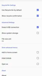 Cx File Explorer скриншот 2