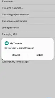 Website to App Converter скриншот 2