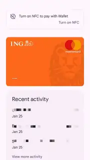 Google Wallet скриншот 2