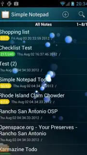 Simple Notepad скриншот 5