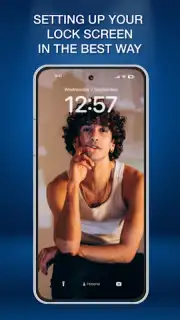 Lock Screen iOS 16 скриншот 12