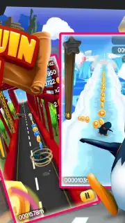 Penguin Run скриншот 2