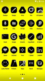 Black Icon Pack Free скриншот 6