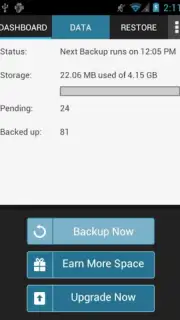 G Cloud Backup скриншот 10