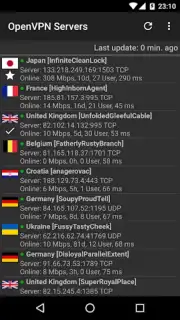 VPN Servers скриншот 2