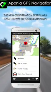 Aponia GPS Navigation скриншот 4