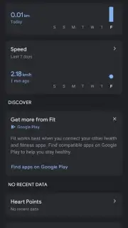 Google Fit скриншот 10