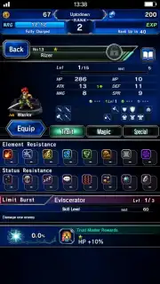 FINAL FANTASY BRAVE EXVIUS скриншот 11