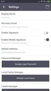 Proton Mail скриншот 7