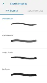 Adobe Photoshop Sketch скриншот 9
