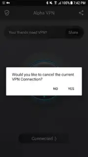 ALPHA VPN скриншот 2