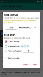 Auto Clicker - Automatic tap скриншот 10