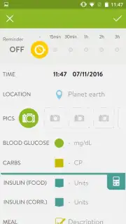 mySugr Diabetes Logbook скриншот 5