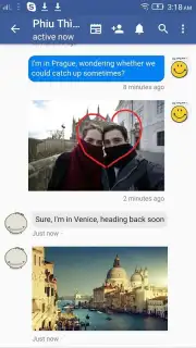 Lite Messenger FB скриншот 13