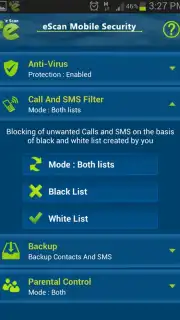 eScan Mobile Security скриншот 7