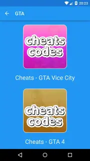 Cheats - GTA San Andreas скриншот 1