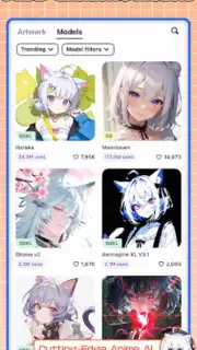 PixAI скриншот 1
