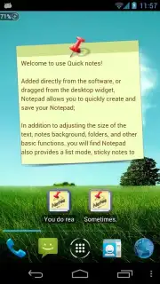 Quick notes скриншот 5